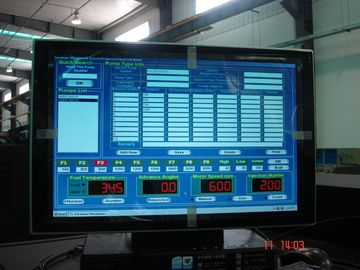 12 xi lanh ADM720 Bàn thử bơm nhiên liệu cơ học để kiểm tra các máy bơm khác nhau
