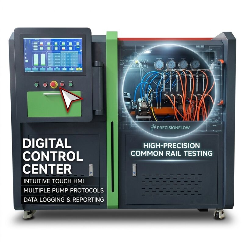 CRP-Duo Plus hai trạm bơm đường sắt chung với 2500 bar áp suất 11Kw động cơ và máy in báo cáo tự động